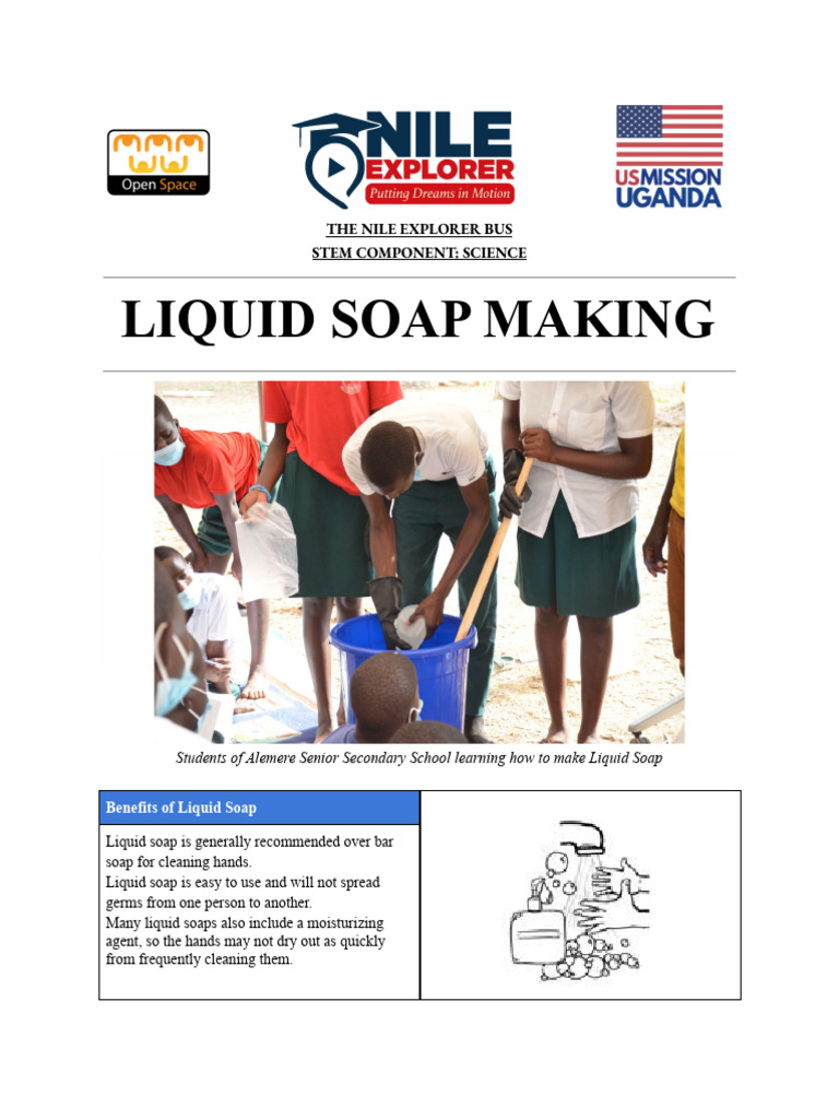 Activity Making Liquid Soap 1 | PDF