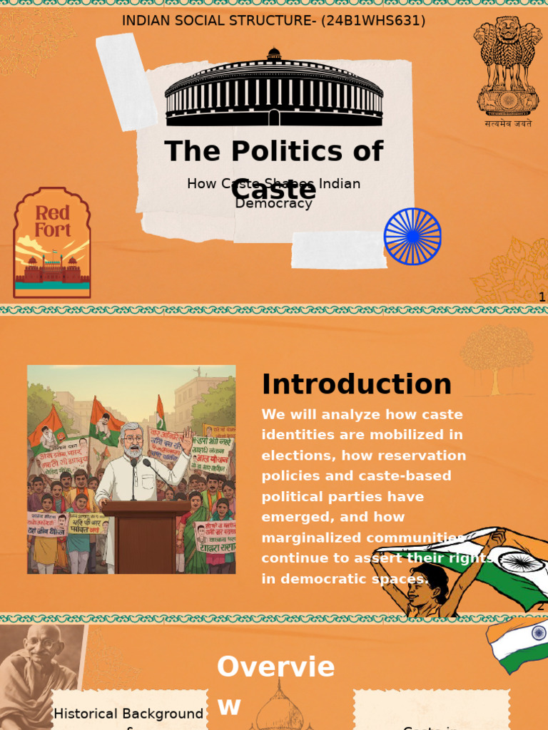 The Politics of Caste How Caste Shape Indian Democracy | PDF | Dalit ...