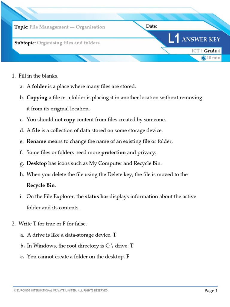 Worksheet Solution | PDF