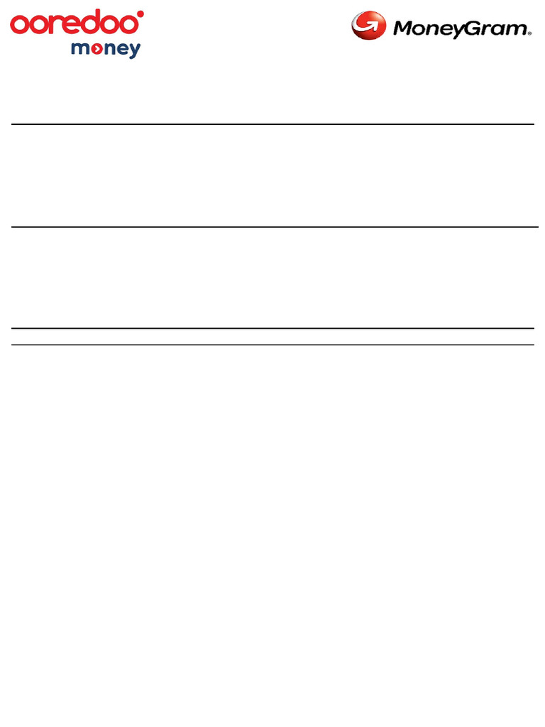 Remittance Receipt: Remitter Details | PDF