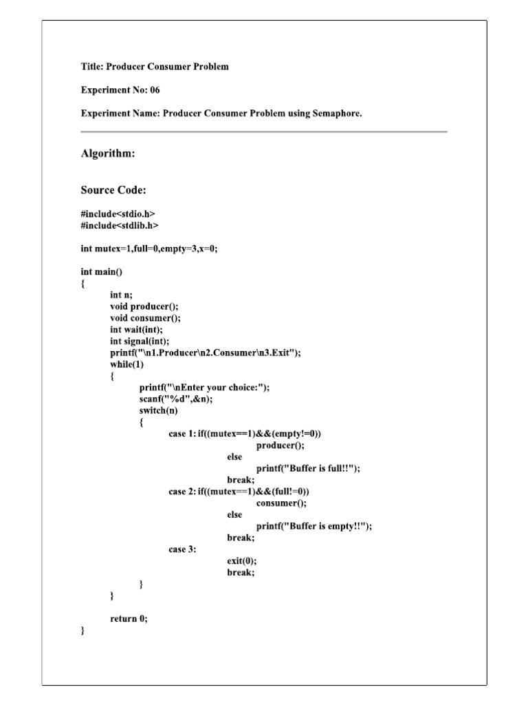 Exp 7 | PDF