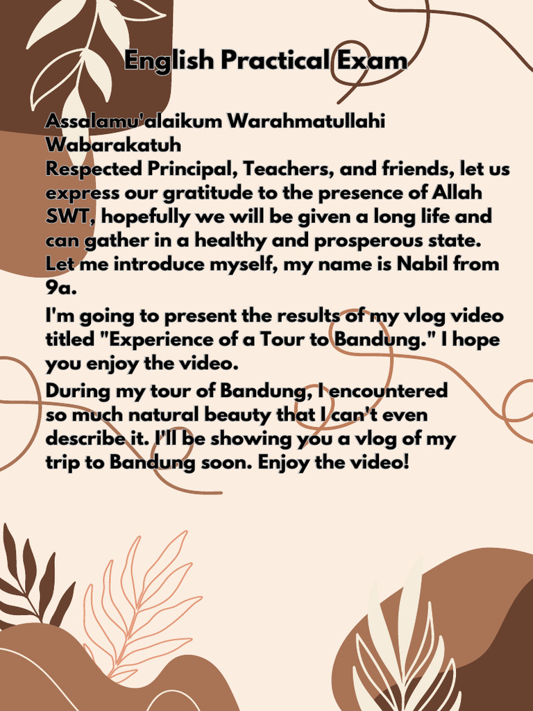 Nabil Uprak English | PDF