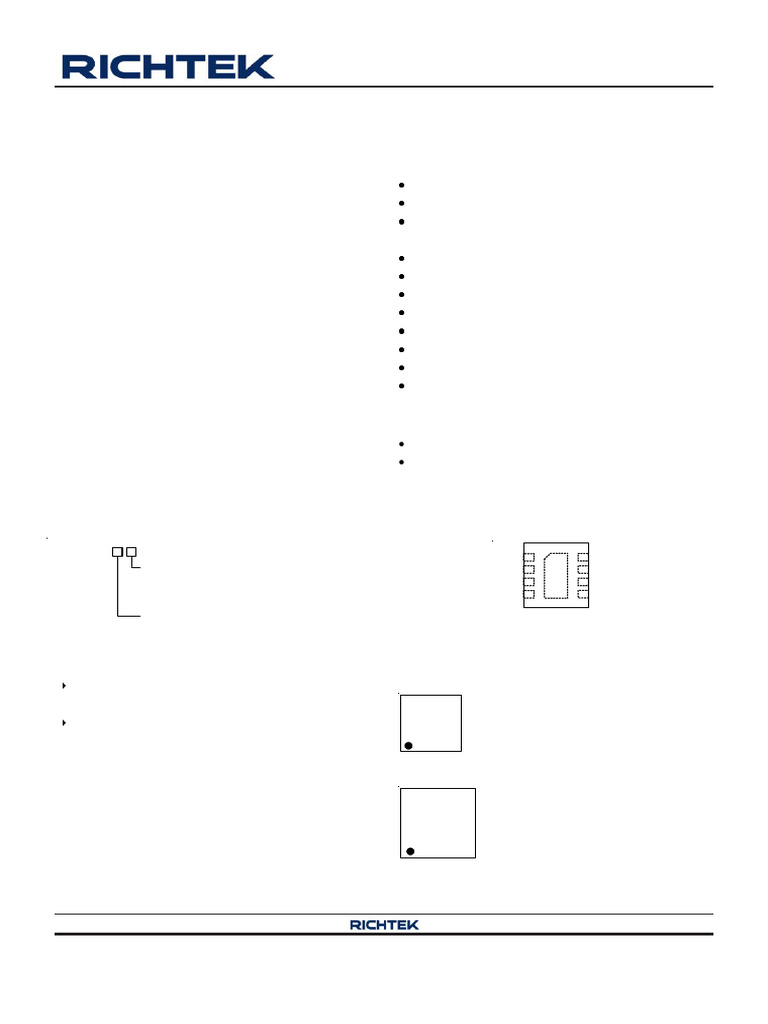 Rt8511a r05 Richtek | PDF | Electricity | Electronic Engineering