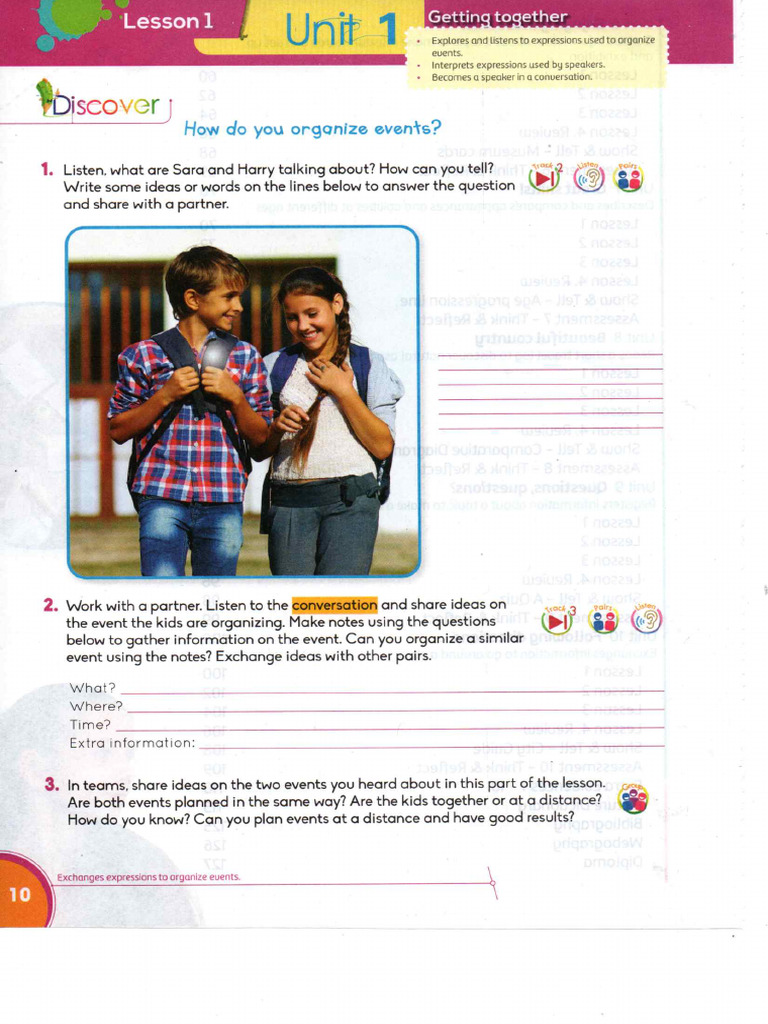 Beats!6 AB Unit 1 Getting Together | PDF