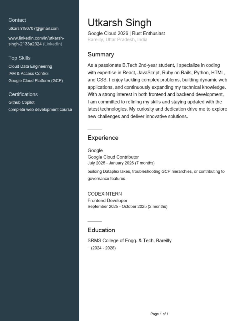 Profile | PDF