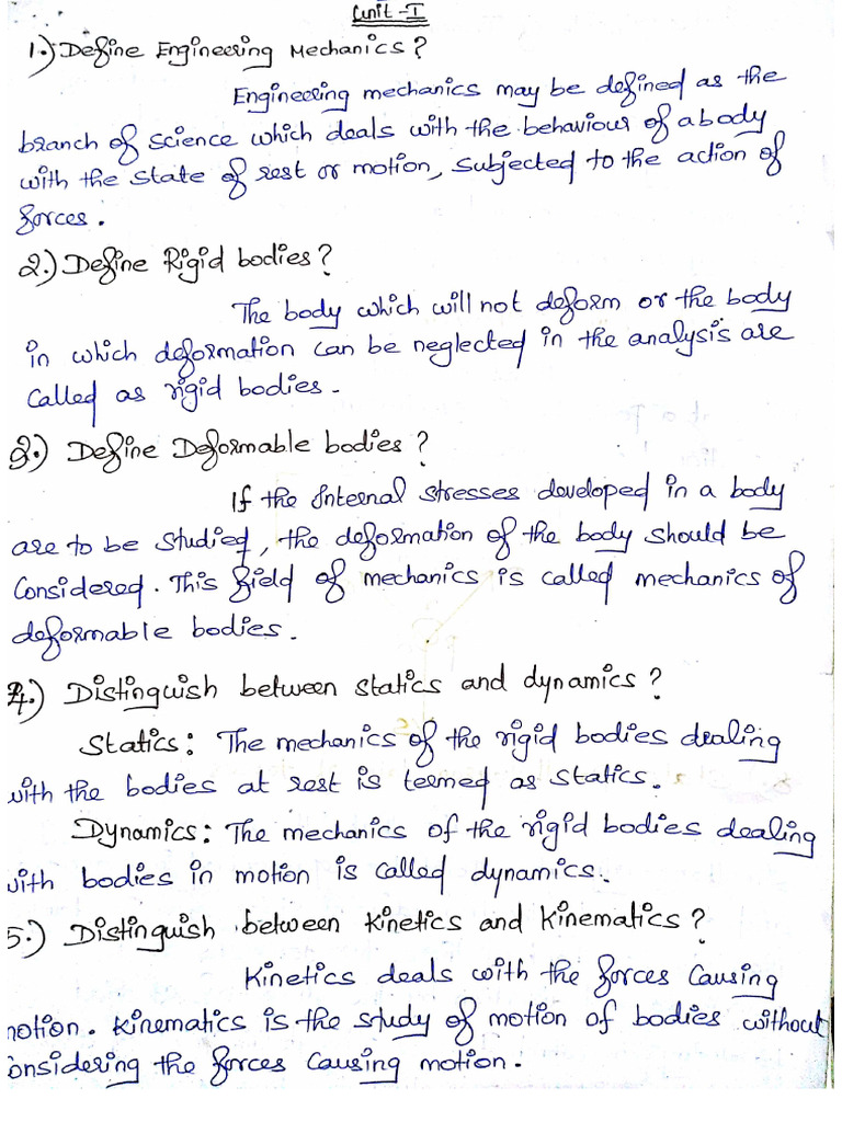 EM UNIT 1 | PDF