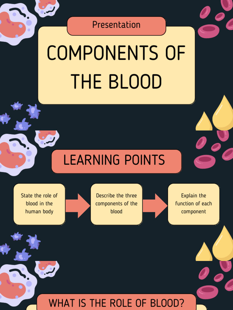 Components of the Blood Presentation | PDF