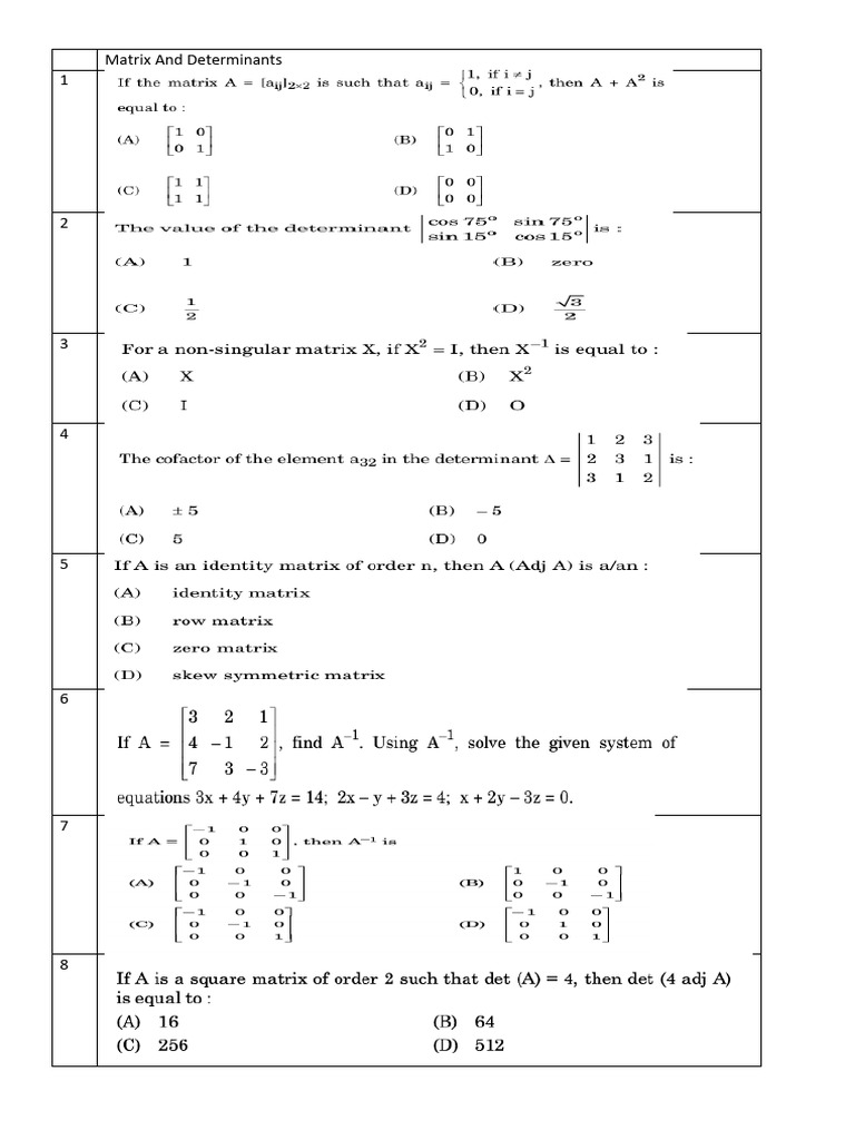 Mat & 3d | PDF