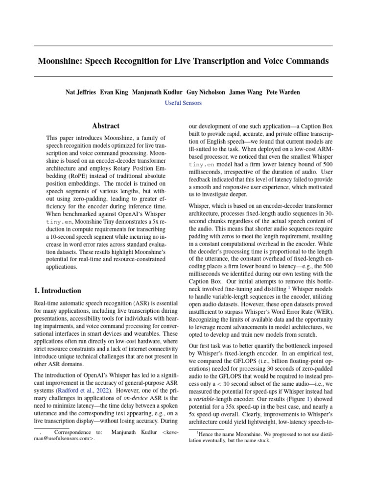 2410.15608v2 | PDF | Speech Recognition | Computing