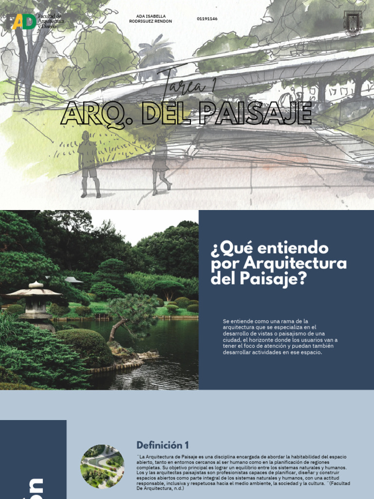 Arquitectura Del Paisaje | PDF | Arquitectura del Paisaje | Arquitectura
