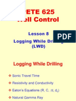 8. Logging While Drilling