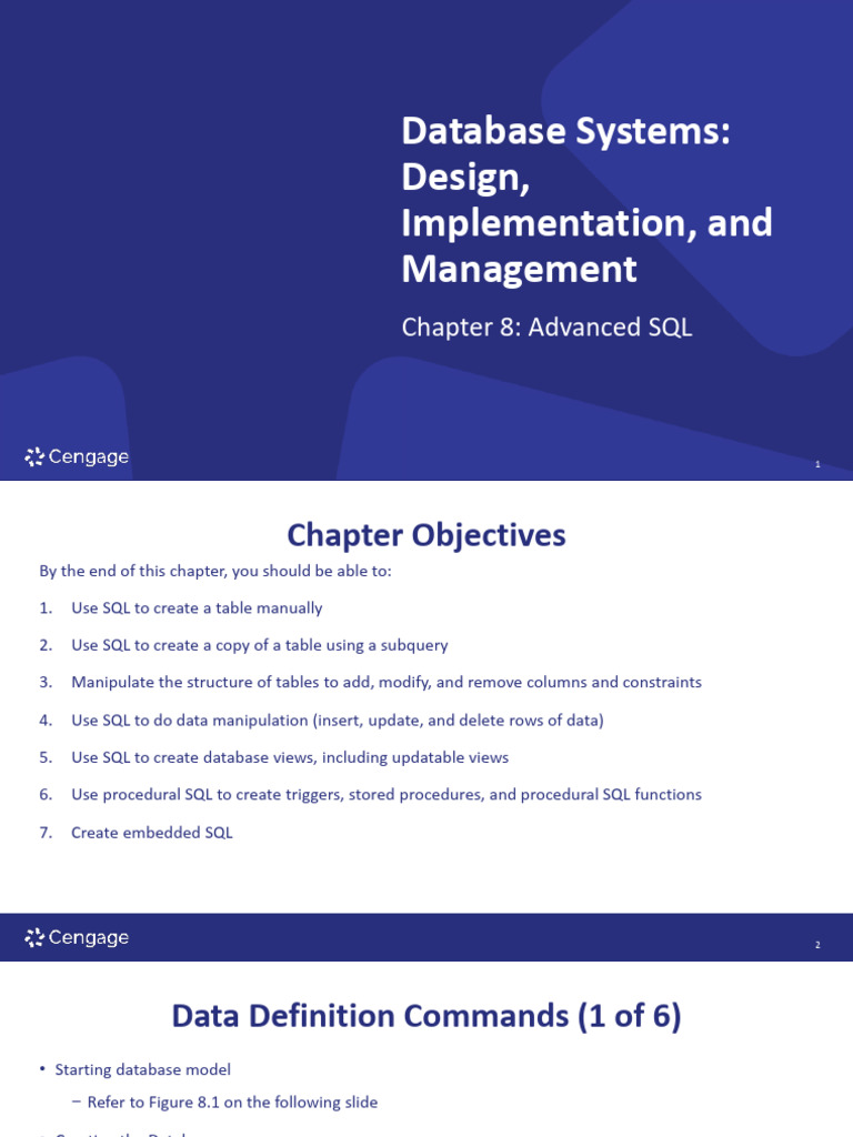 ch08text | PDF | Sql | Database Index