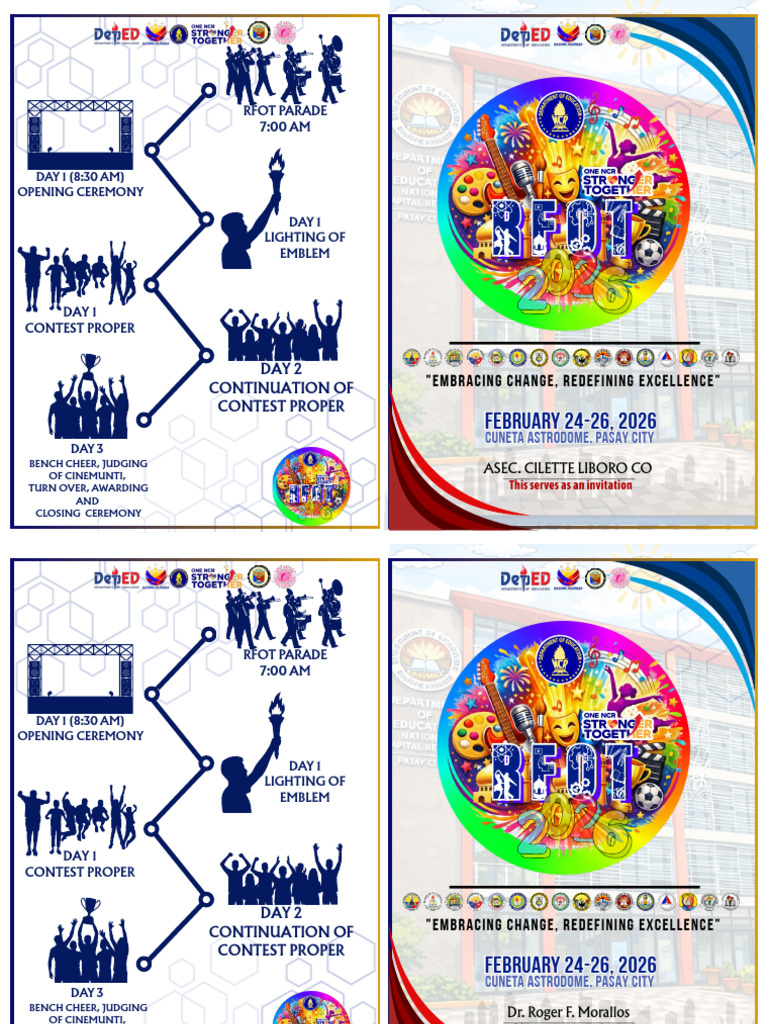 Editable Rfot Program | PDF | Philippines