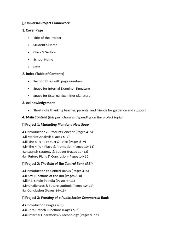 ? Universal Project Framework | PDF | Pricing | Brand