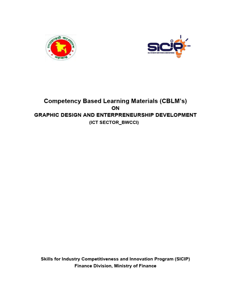 2. CBLM Graphic-Design (2) | PDF | Graphic Design