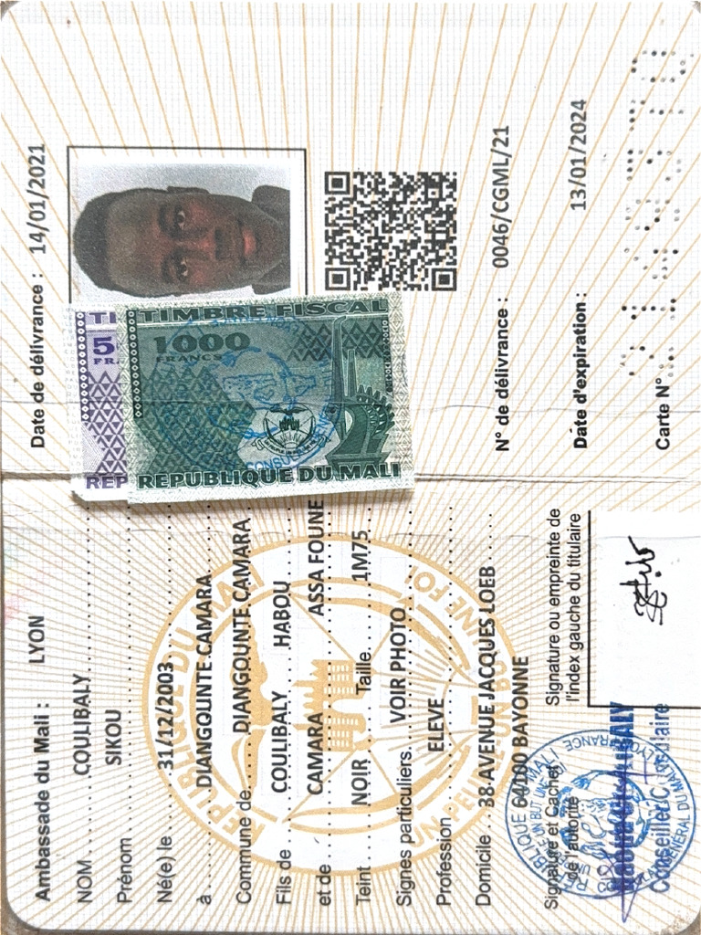 Carte Consulaire | PDF