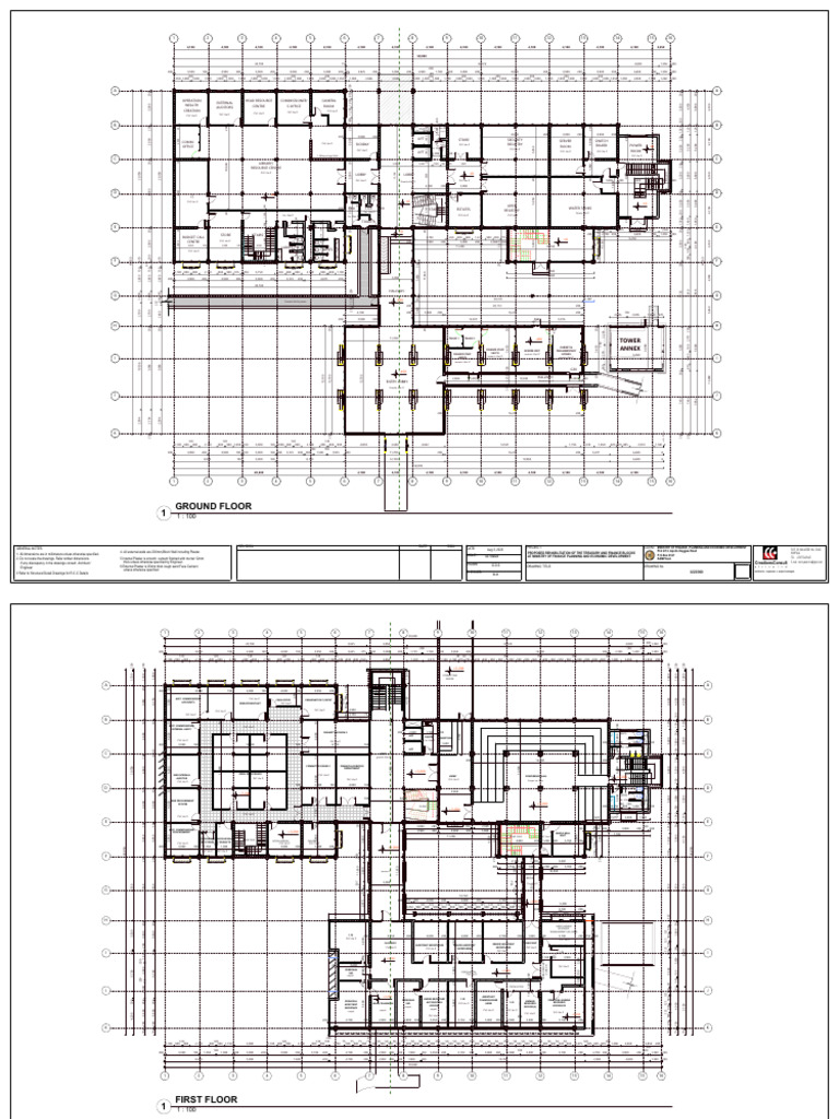 A.01 Mofped-finance Block as-built Drawings (Architectural) | PDF