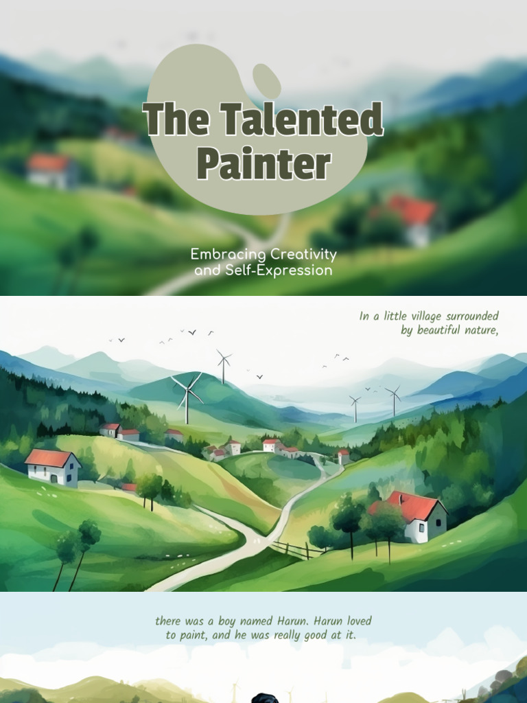 Day 7. the Talented Painter Embracing Creativity and Self Expression ...