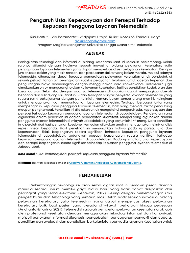 Telemedik 1 | PDF
