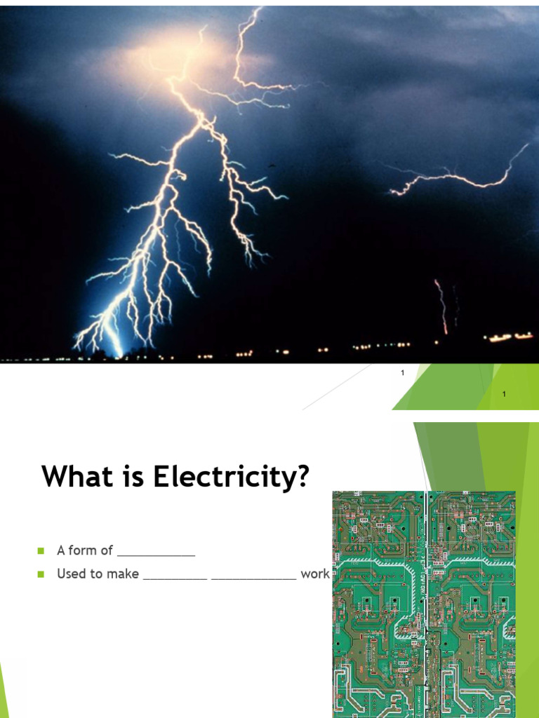Electricity | PDF | Electric Current | Electricity