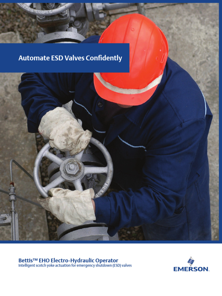 Brochure Bettis Eho Electro Hydraulic Operator Standard Smart en 86758 ...