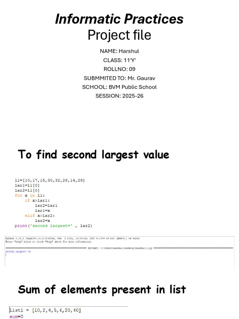 Final Presentation Ip | PDF