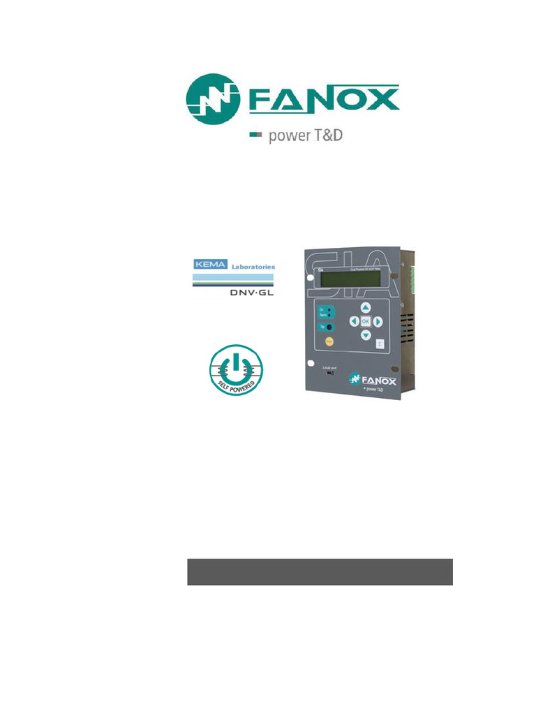 Fanox SIA Manual | PDF | Electrónica | Electricidad