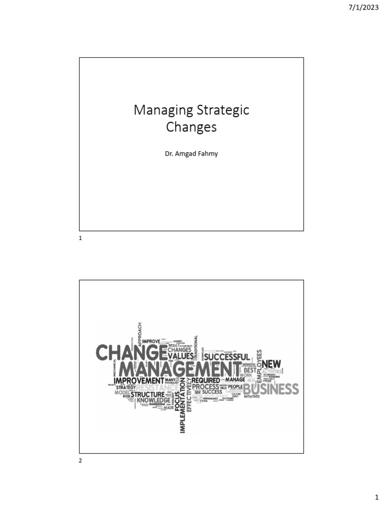 Change Management | PDF | Change Management | Borderline Personality ...