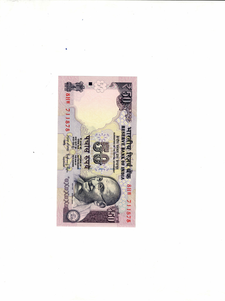 Old 50 Note | PDF