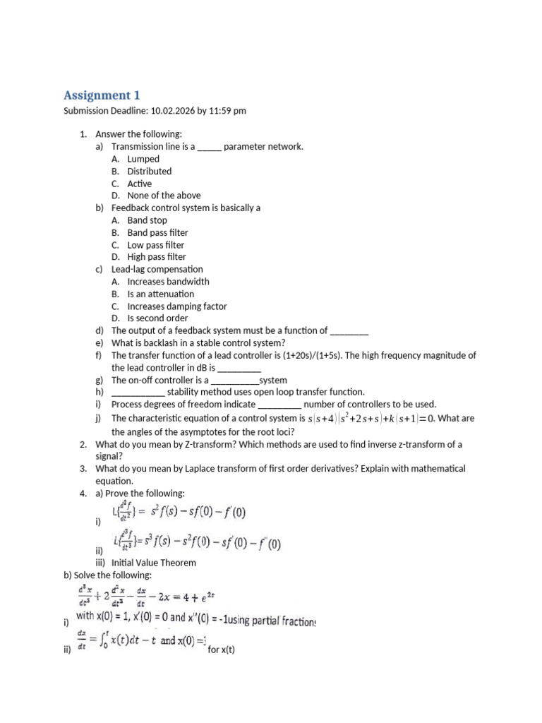 Assignment 1 | PDF