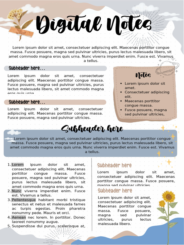 Example Notes (1) | PDF
