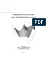 Ursala - Notational Innovations For Rapid Application Development
