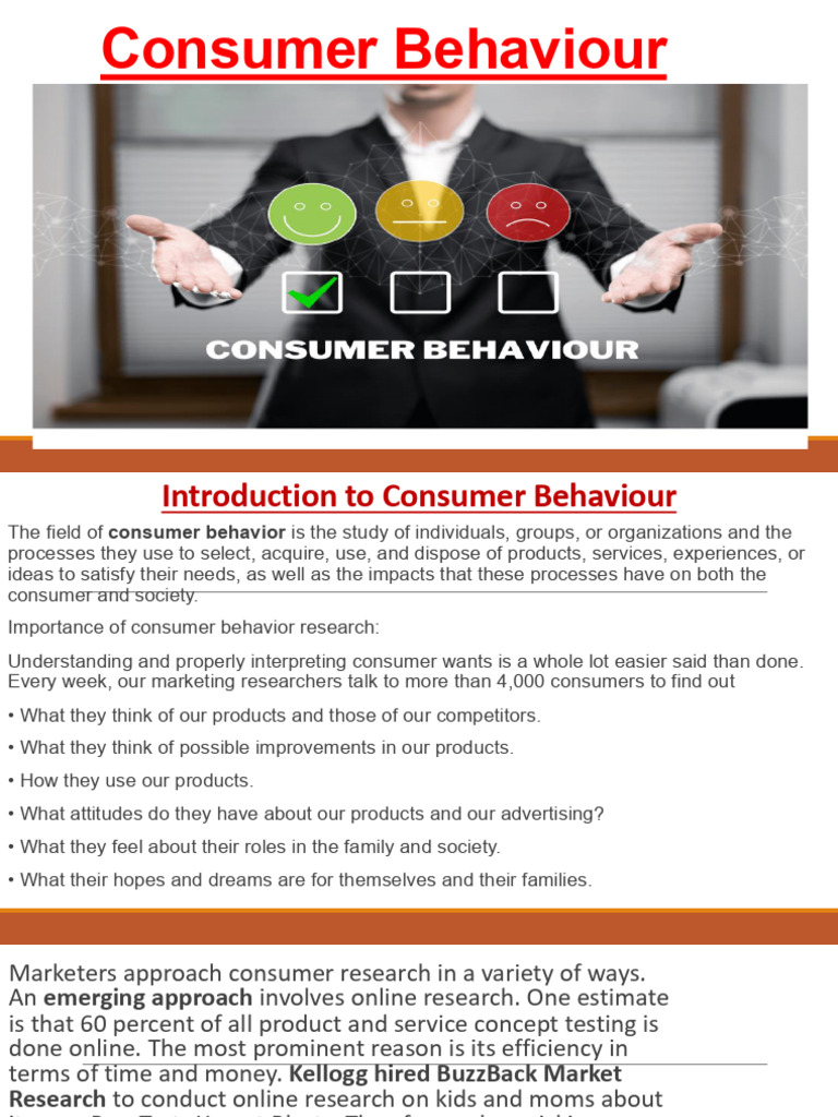 Consumer Behaviour | PDF | Consumer Behaviour | Marketing