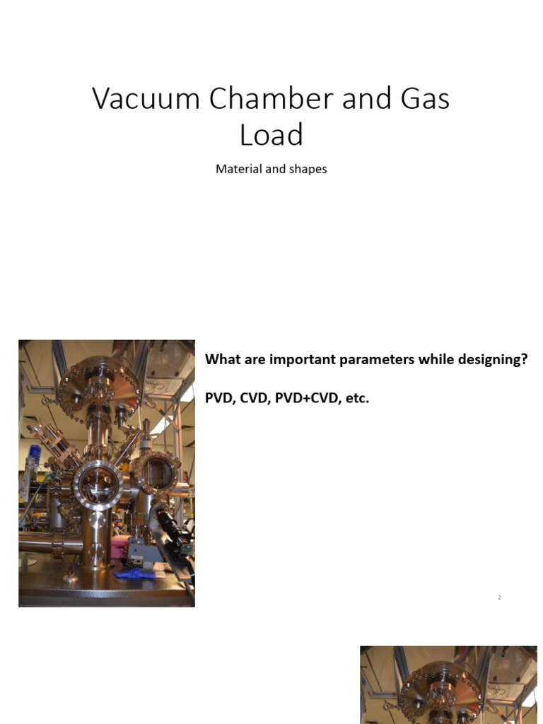 06 Vacuum System Gas Load | PDF | Welding | Construction