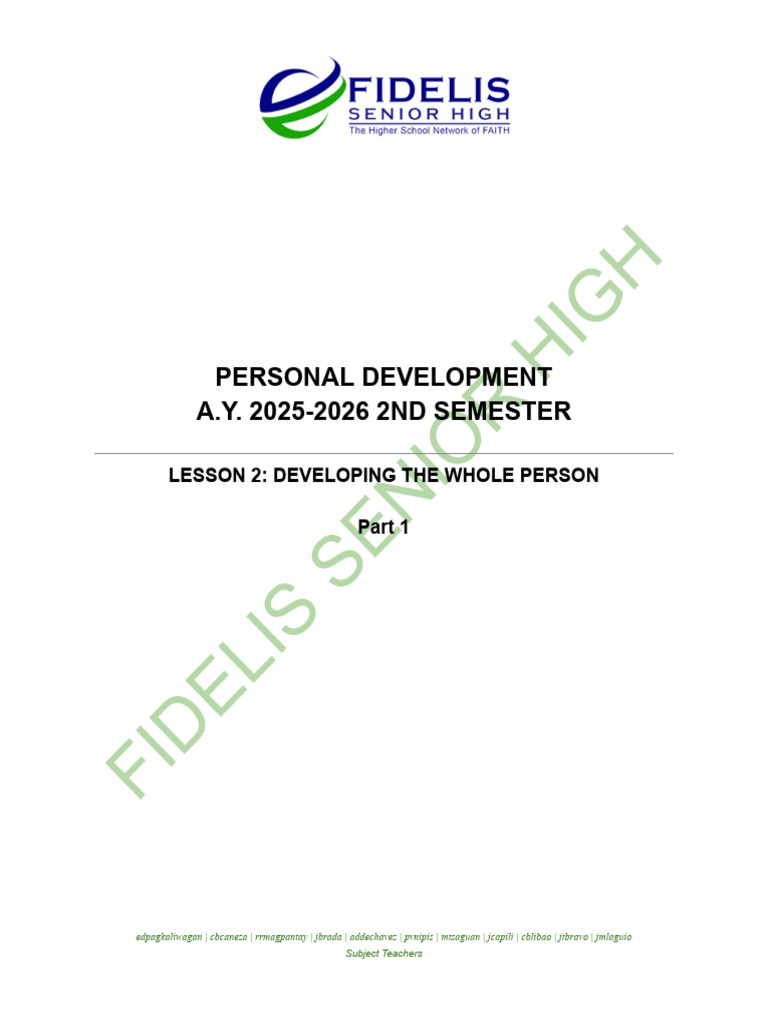 PerDev 2 | PDF | Adolescence | Estrogen