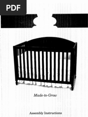 Carters Child Of Mine Made To Grow Convertible Crib Assembly