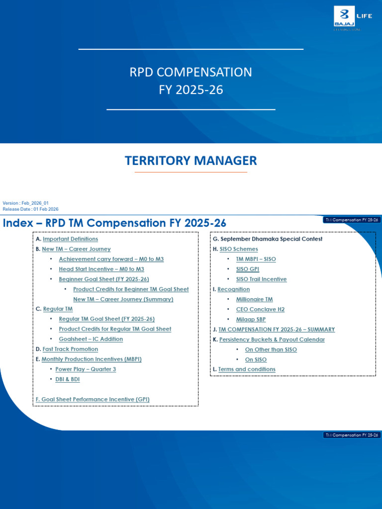RPD TM Compensation FY 25-26-Feb'26 | PDF | Retirement | Personal Finance