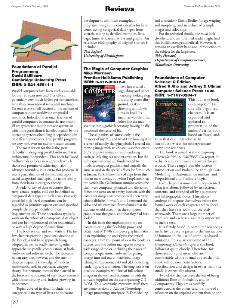 Foundations of Parallel Programming David Skillicorn Cambridge ...