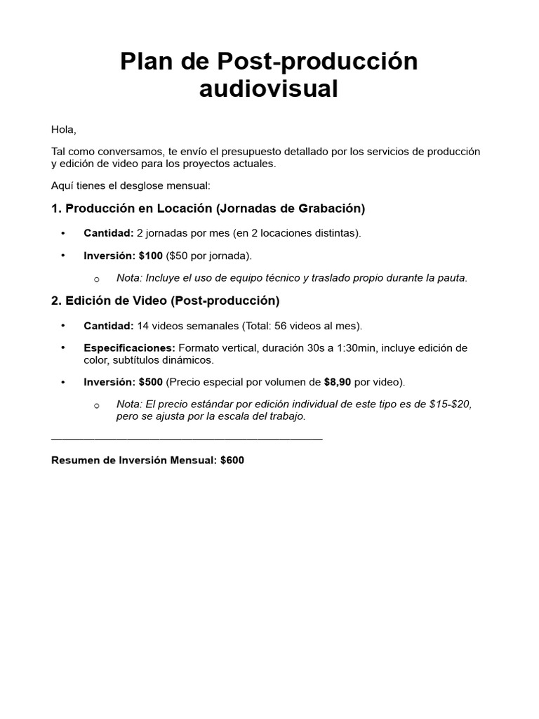 Plan Post | PDF