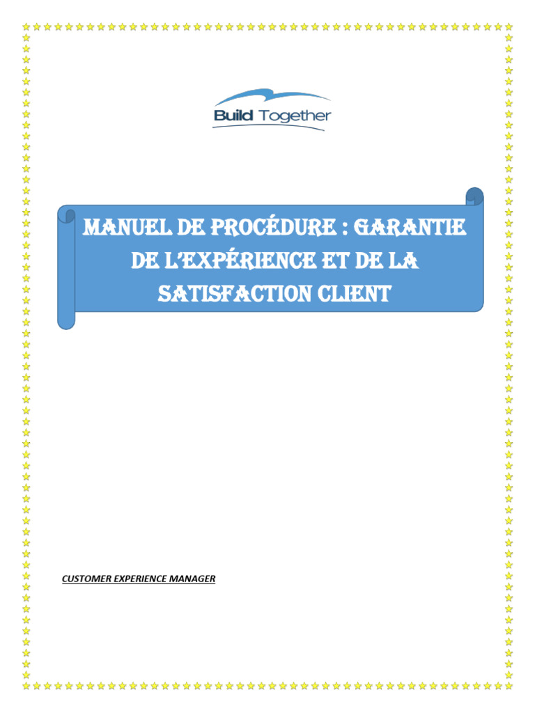 Procedure CXM v1 | PDF