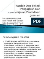 PJ Kaedah Dan Strategi