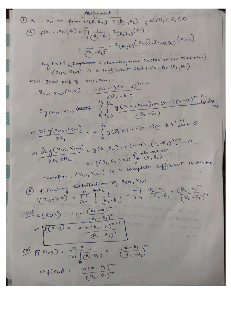 Assignment 4 Solutions | PDF