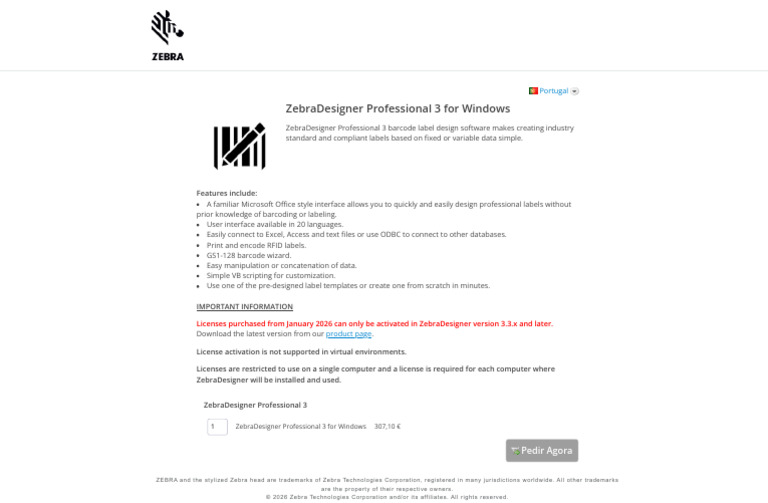 Zebra Technologies Store For Printer Software | PDF