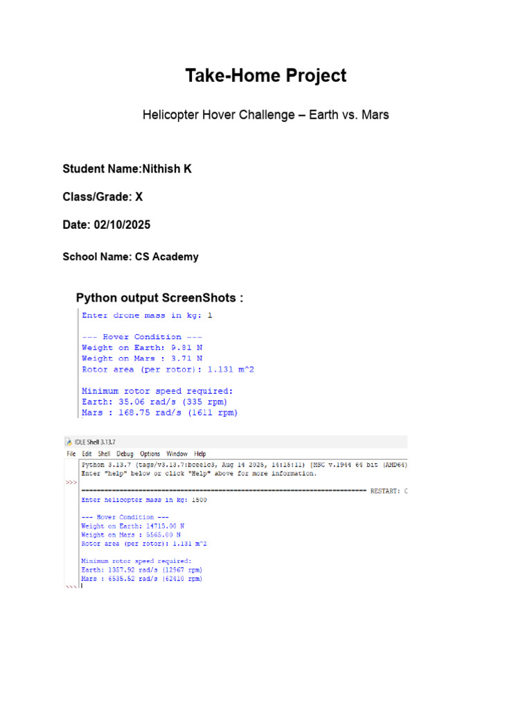 Template - Project Submission - AER | PDF