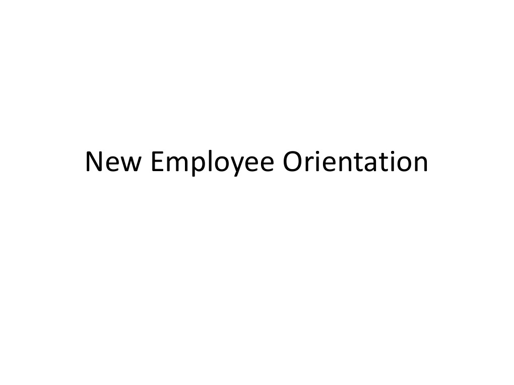 Effective New Employee Orientation Guide | PDF