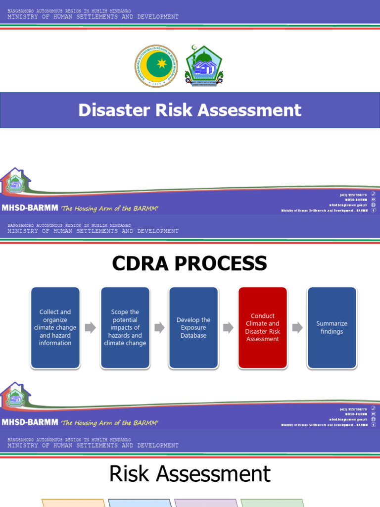 MHSD_Step_4_Conducting a Disaster Risk Assessment | PDF | Hazards ...