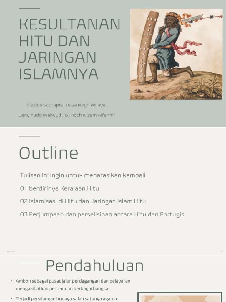 Kesultanan Hitu Dan Jaringan Islamnya - Daya Negri Wijaya | PDF