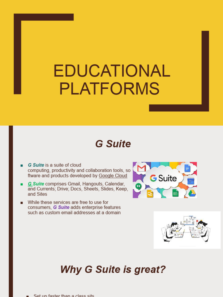 Educational Platforms To Teach | PDF