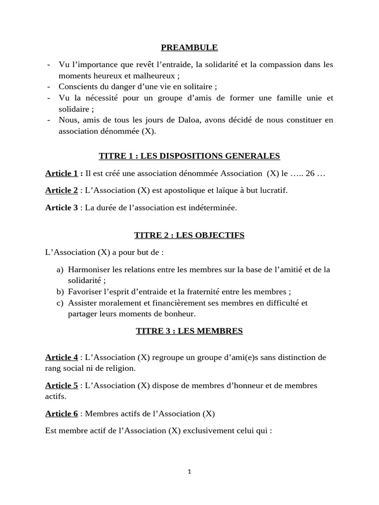 Préambule | PDF