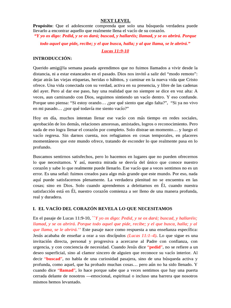 Tema 3 - Next Level | PDF | Jesús | Dios